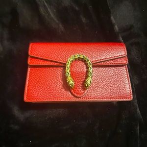 Gucci Dionysus leather super mini bag